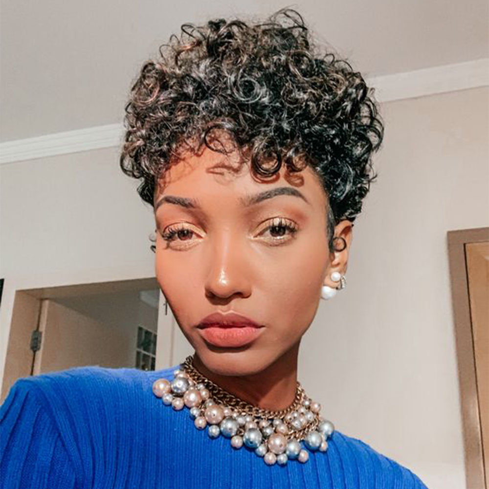 Kurze Pixie-Schnitt-Perücke, l – Short Pixie Cut Wig Human Hair Cheap Bewertung und Preis