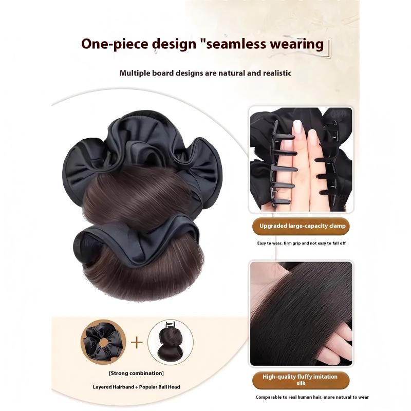 Mühelose Hochsteckfrisur, synt – Claw Clip Messy Bun Hair Piece Bewertung und Preis
