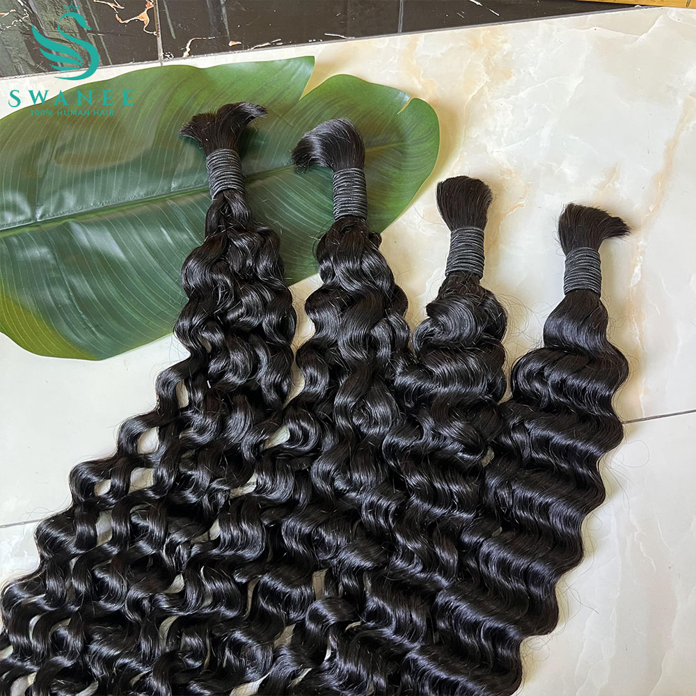 Wasserwellen-Echthaar-Bulk (10 – Water Wave Bulk Human Hair For Braiding Bewertung und Preis